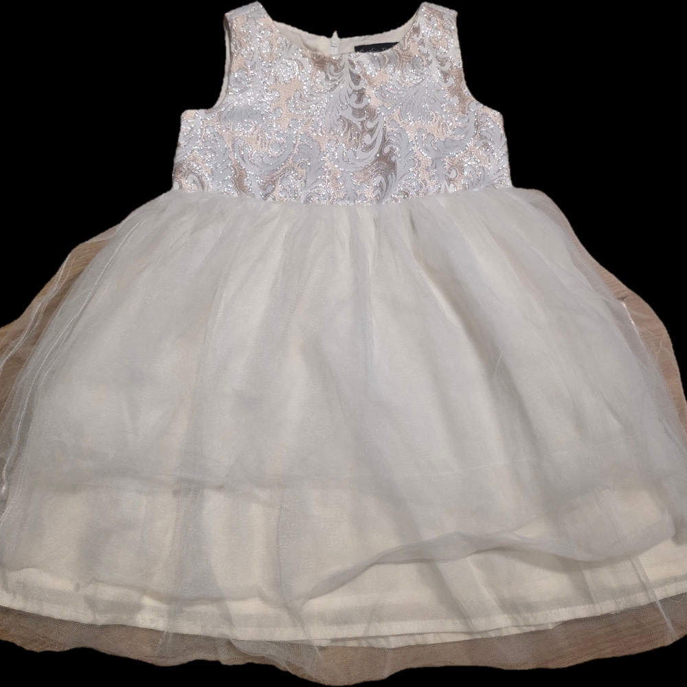 Cynthia Rowley Ivory Lace Kids Dress